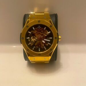 Gold-Plated Luxury Watch
